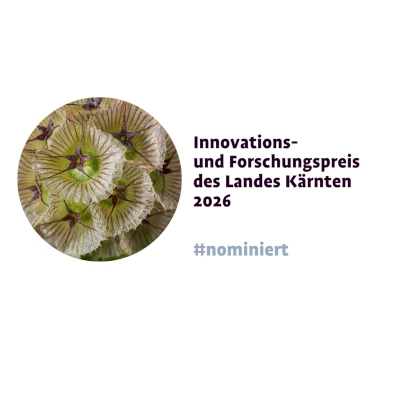 Innovations- und Forschungspreis des Landes Kärnten 2026