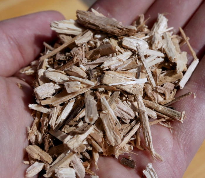 Spanplatte sortenreine Späne aus Massivholz